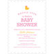 Pink Waddle Over Shower Invitations Image 6 of 6